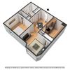 One bedroom highrise rendering One bedroom highrise rendering